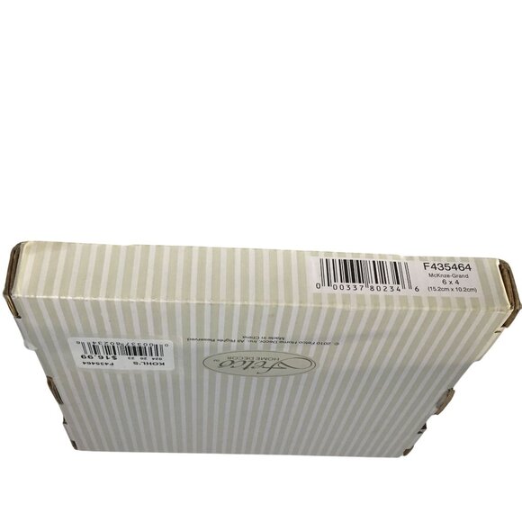 FETCO Grandkids Picture Frame 6"x4" Silver Metal Word Art Family Photo Gift NIB - Picture 6 of 7